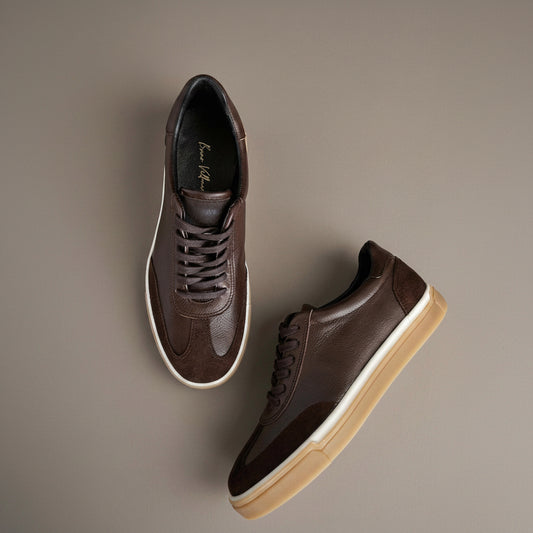 Sneakers Batuque roble corte piel Mod 5051