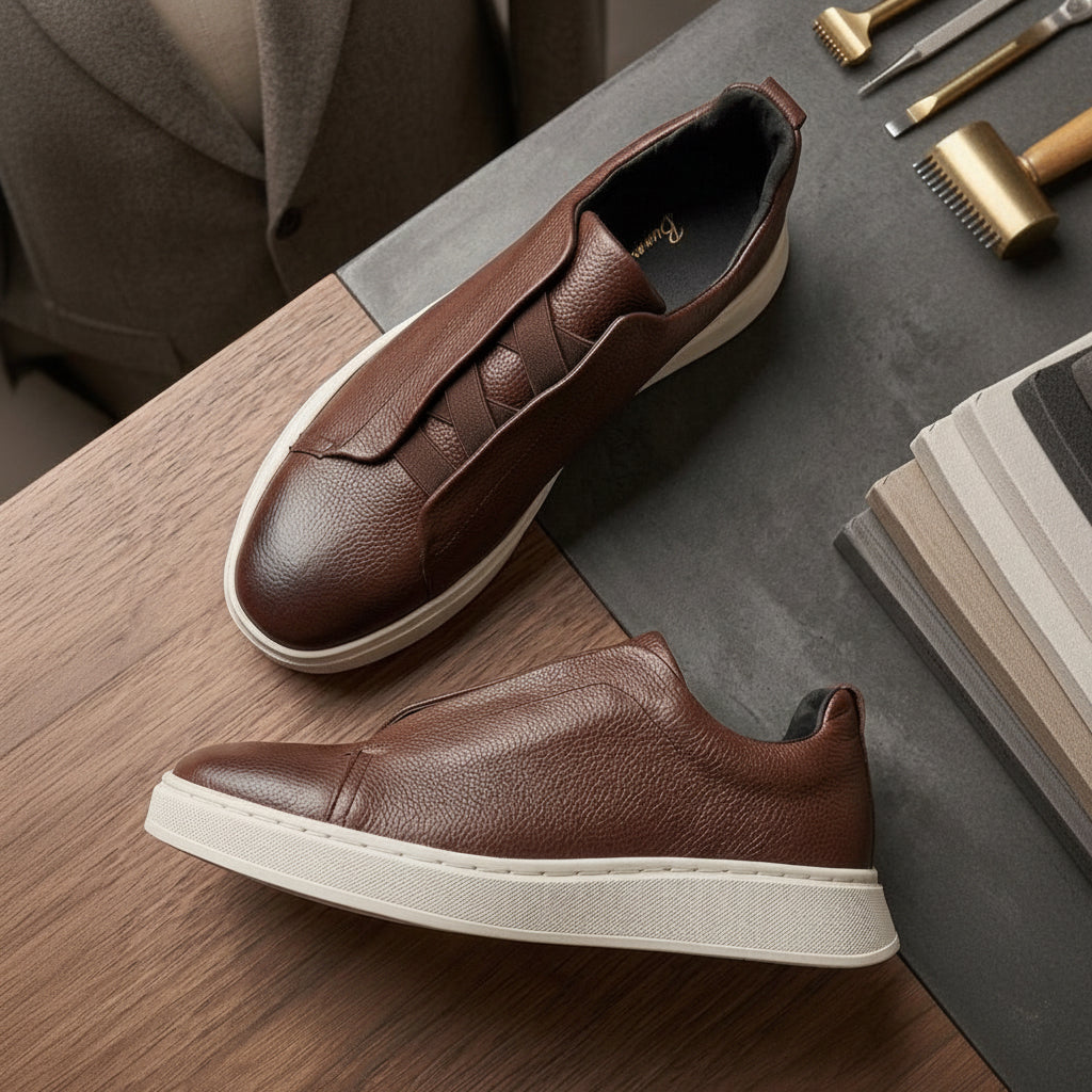 Sneakers Z Roble corte piel Mod 1009 SA