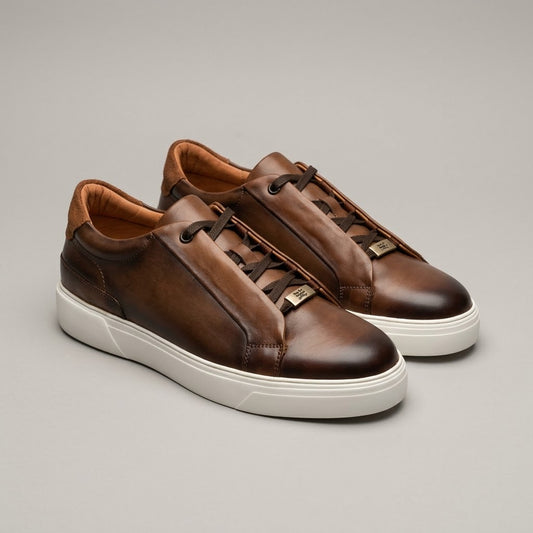 Tenis camel entintado Taupe mod S1496