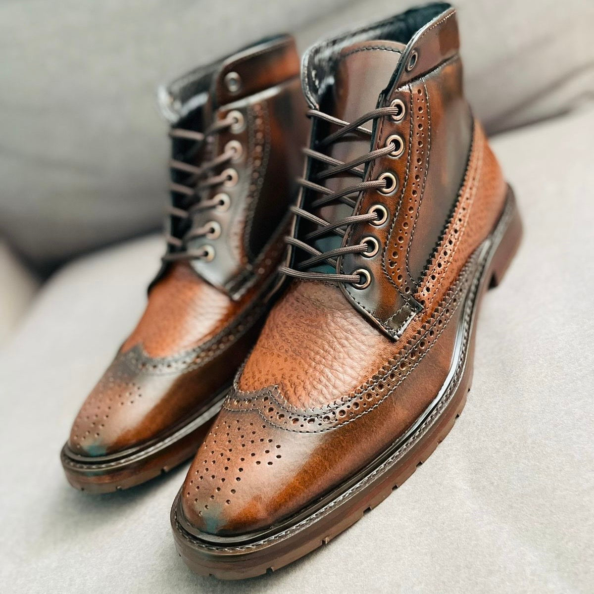 Bota Bostoniana Honey Diamond Modelo 7054