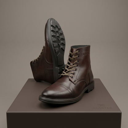Bota casual camel entintado café mod s6016