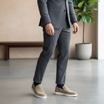 Monaco Suede Loafer extra ligth Mod 15002