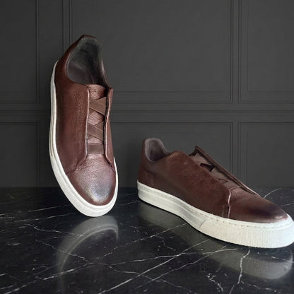 Sneakers Z shedron corte piel Mod 1009