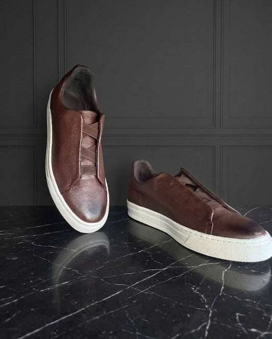 Sneakers Z shedron corte piel Mod 1009