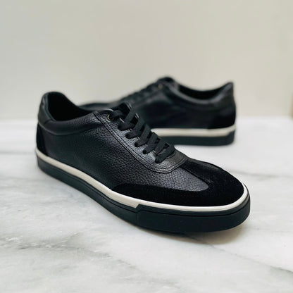 Sneakers Batuque black corte piel Mod 5051