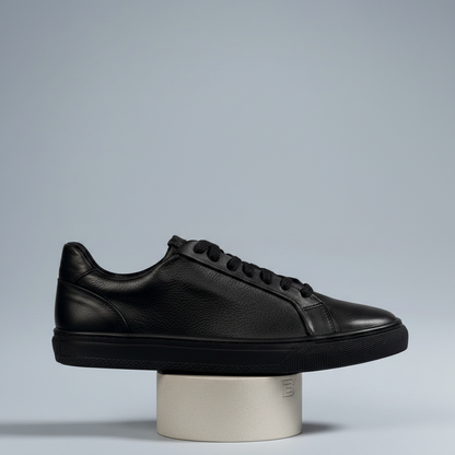 Sneakers AB all black corte piel Mod 2028