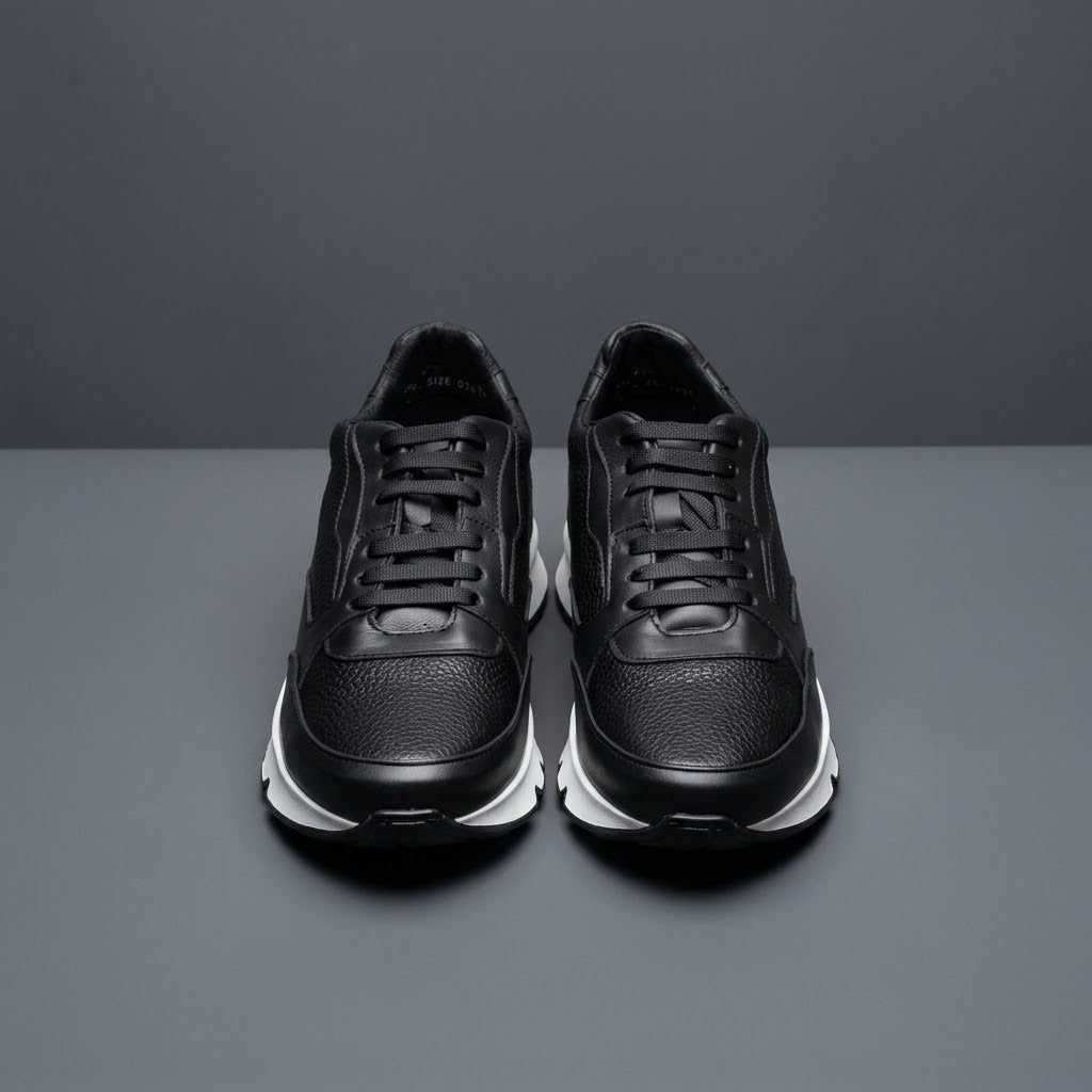 Tenis savage casuales negro pull up mod 40002