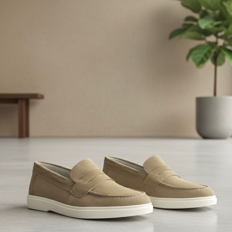 Monaco Suede Loafer extra ligth Mod 15002
