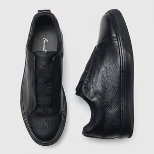 Sneakers Z all black corte piel Mod 1009