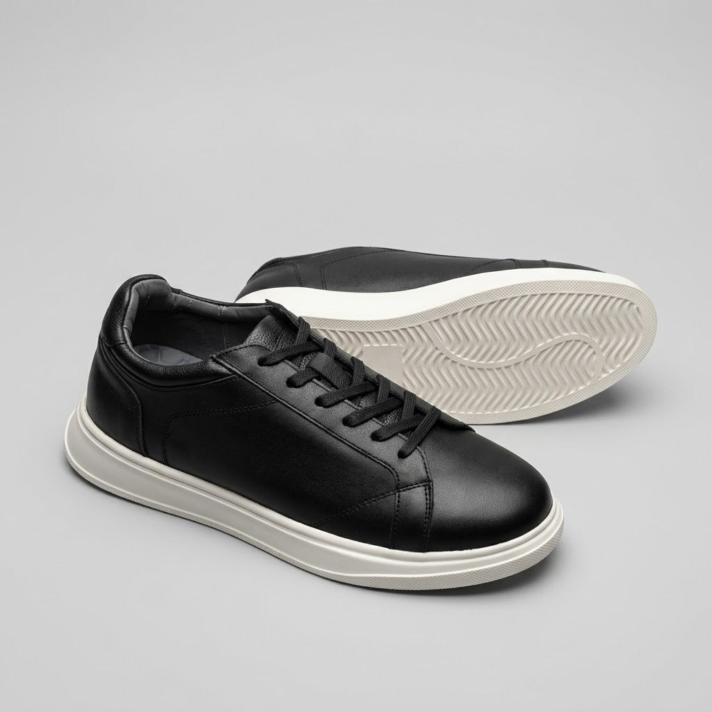 Tenis casuales color negro mod 1410