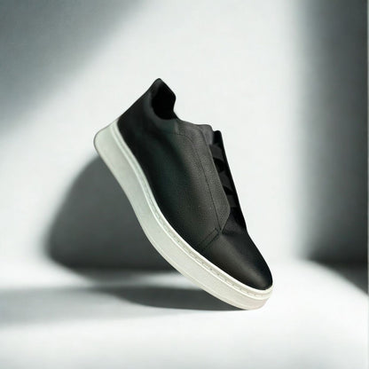Sneakers Z black corte piel Mod 1009SA