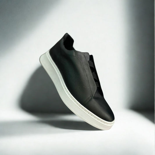 Sneakers Z black corte piel Mod 1009SA