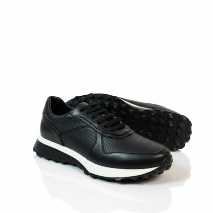 Sneakers de piel + suela ultraligera  20015