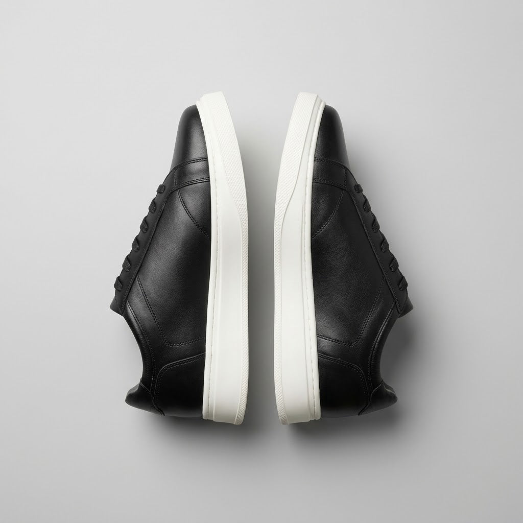 Tenis casuales color negro mod 1410