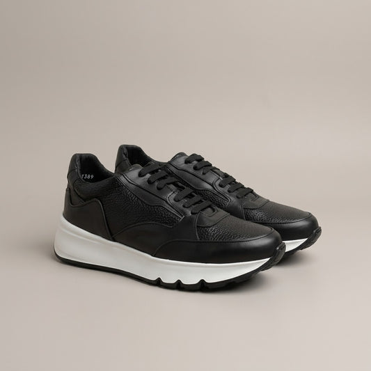 Tenis savage casuales negro pull up mod 40002