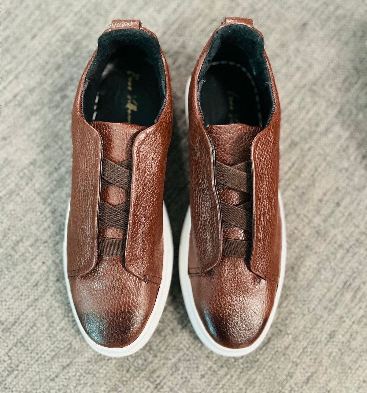 Sneakers Z shedron corte piel Mod 1009