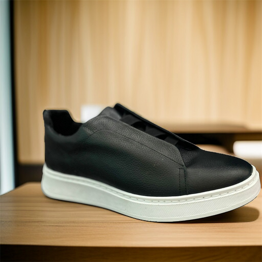 Sneakers Z black corte piel Mod 1009SA