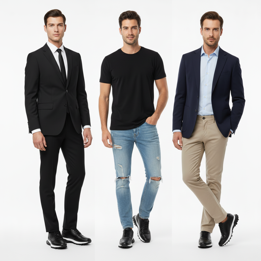 Sneakers Mod 20K - Tres Estilos