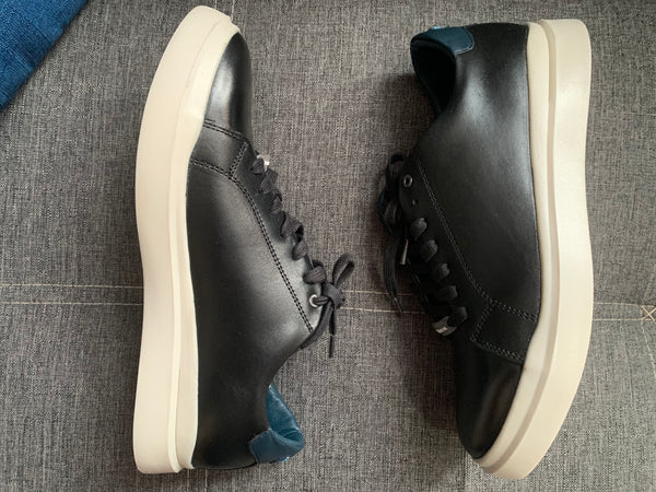 Sneakers corte piel modelo 5031 color Negro