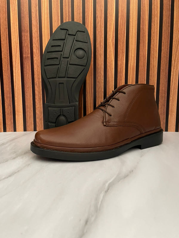 Chuka boots piel de borrego suela y plantilla highsoft Mod 31601
